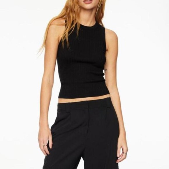 Dynamite Knit Tank Muscle Tank - Picture 1 of 7